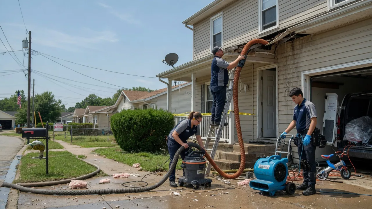 Water Damage Restoration in Kendall, KS near me